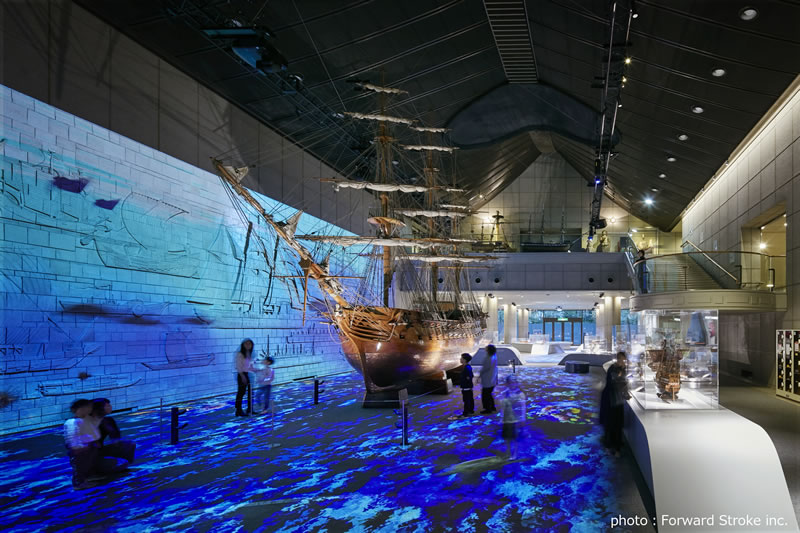 神戸海洋博物館 内観のイメージ